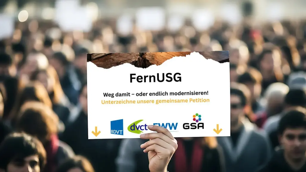 Petition gegen das Fernunterrichtsschutzgesetz