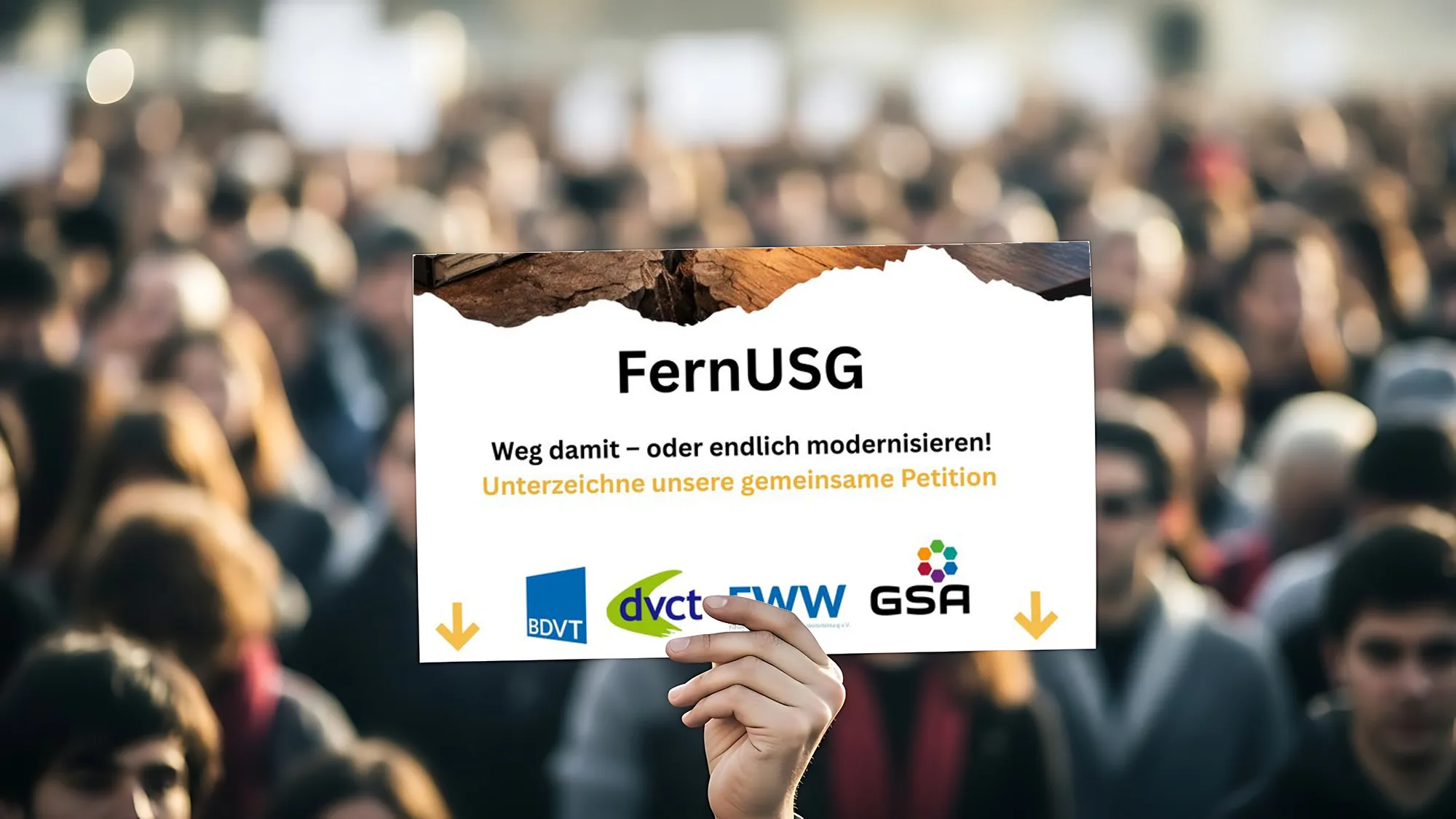 Petition gegen das Fernunterrichtsschutzgesetz